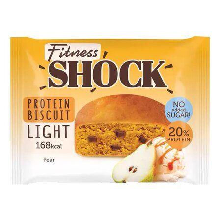 FitnesShock Бисквит протеиновый неглазированный (40 г) Груша