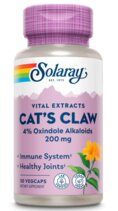 Solaray Cat's Claw 200 мг (30 веганских капсул) кошачий коготь