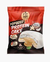 Fit Kit Protein Cake POPSEED (70 гр) Кокос-ваниль
