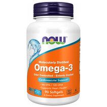 NOW Omega 3 Enteric (90 гел. капс.)
