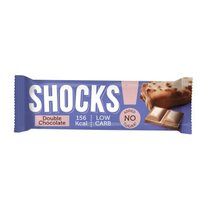FitnesShock Батончик протеиновый глазированный (40 г) шоколад, без сахара