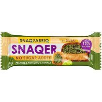 Snaq Fabriq Батончик глазированый Snaqer (50 г) Арахис с фисташкой и хрустящим тестом