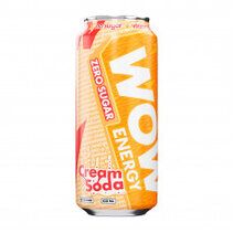 WOW Energy drinks энергетический напиток (450 мл) вкус крем-сода