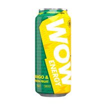 WOW Energy drinks энергетический напиток (450 мл) вкус манго-маракуя