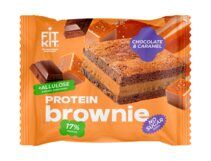 Fit Kit Десерт глазированный " Брауни" (50 г) Шоколад-карамель