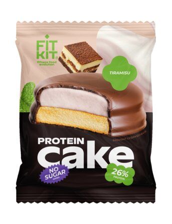 Fit Kit Protein Cake Протеиновое печенье с суфле (50 гр) тирамису