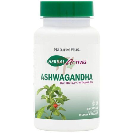 Natures Plus Ashwagandha 450 мг (60 вег.капс.)