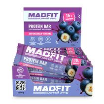 Mad Fit Батончик неглазированный Черника-голубика 50г