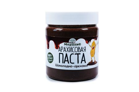 Мералис Арахисовая паста - Шоколадно-ореховая сладкая (500 г)