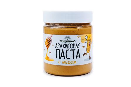 Мералис Арахисовая паста - С мёдом (500 г)