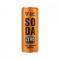 FITNESS FOOD FACTORY SODA сильногазированный напиток (330 мл), юдзу-мандарин