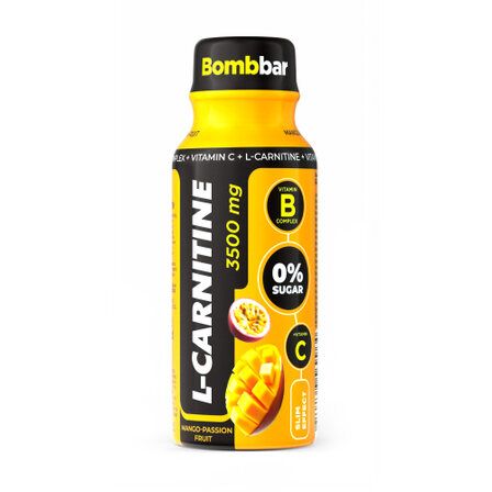 BOMBBAR L-CARNITINE  shot 100 мл (манго-маракуйя)