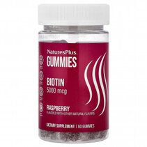 Natures Plus Biotin 5000 мкг (60 жевательных таблеток) 